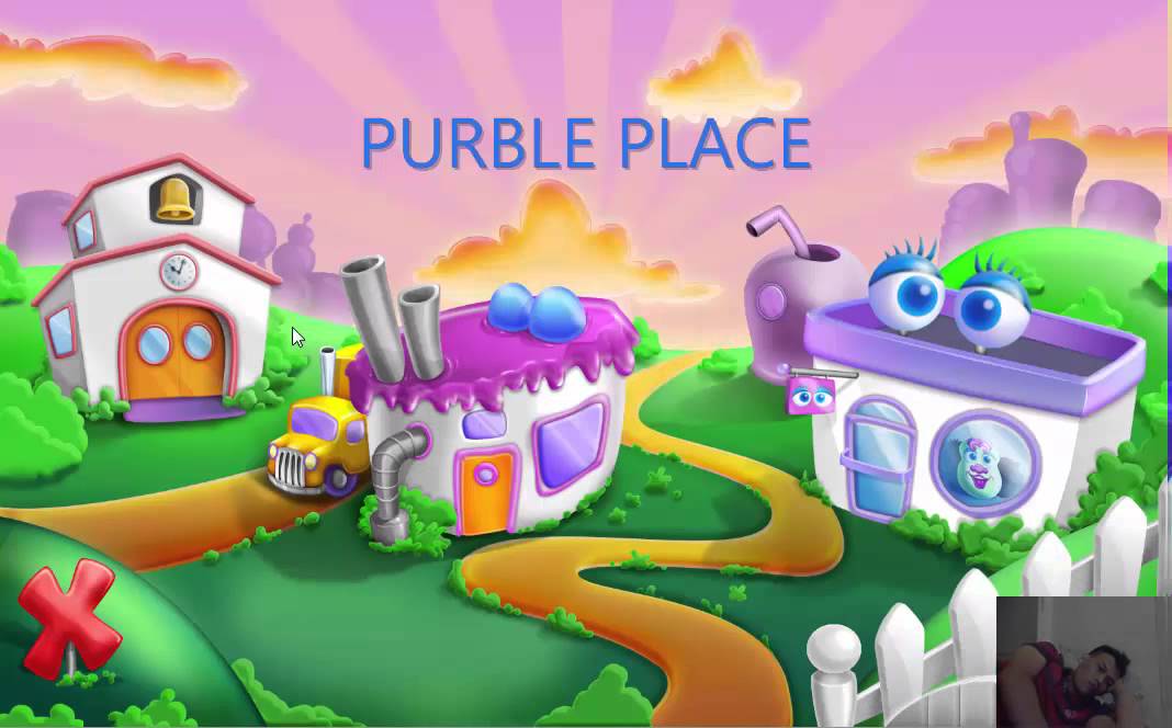 play purble place cake game